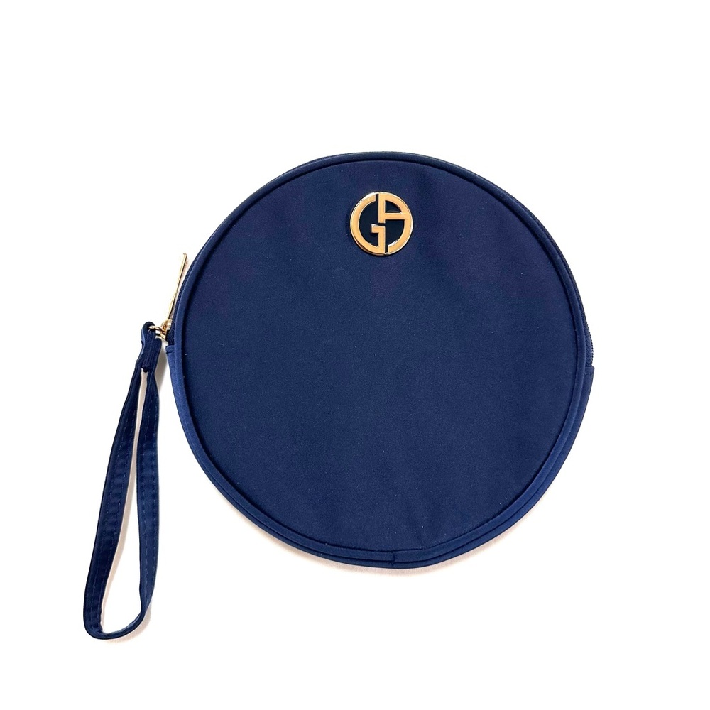 GIORGIO ARMANI Round Beauty Travel Pouch